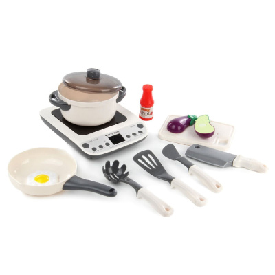 Набор игрушечной посуды с плитой Veld Co 103883 01